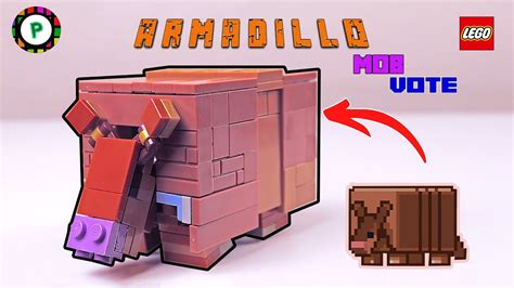 The Armadillo From The Minecraft Mob Vote! How To Build! - YouTube