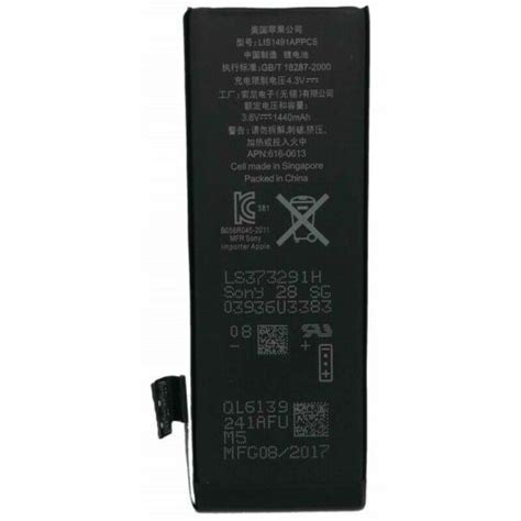 Original Apple Battery For iPhone 5 5S Internal Battery With Changing ...