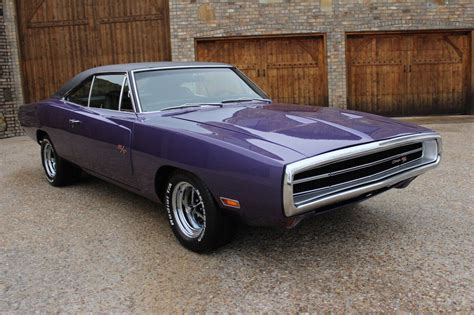 1970 DODGE CHARGER PLUM CRAZY PURPLE 440 4 SPEED A/C DISC BRAKES for sale