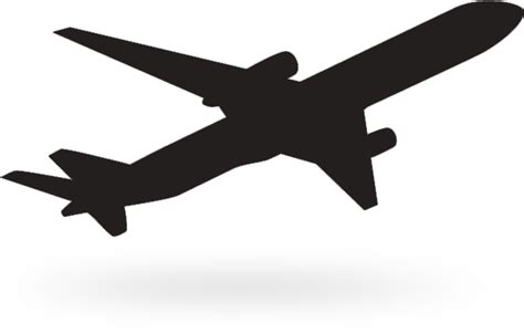 Download Black Background Airplane Icon Vector Free Vector In - Black Transparent Airplane Png ...