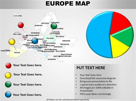 Europe Map PowerPoint Templates Used By Business Professionals! - The ...