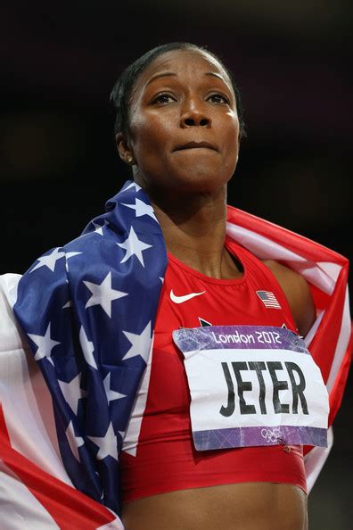 Carmelita Jeter Photos Photos - Olympics Day 12 - Athletics - Zimbio