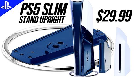 NEW [PS5 SLIM] STAND. The new PS5 requires a $29.99 add-on to stand ...