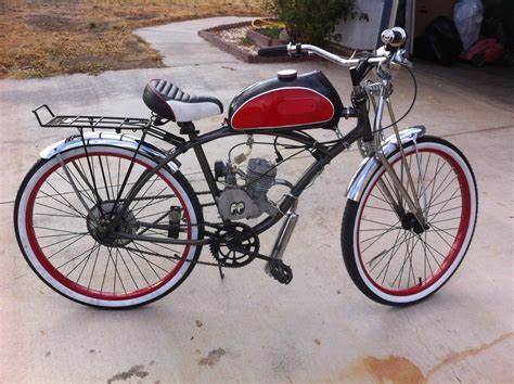 CUSTOM BUILT MOTORIZED CRUISER BICYCLE 80CC 26 INCH