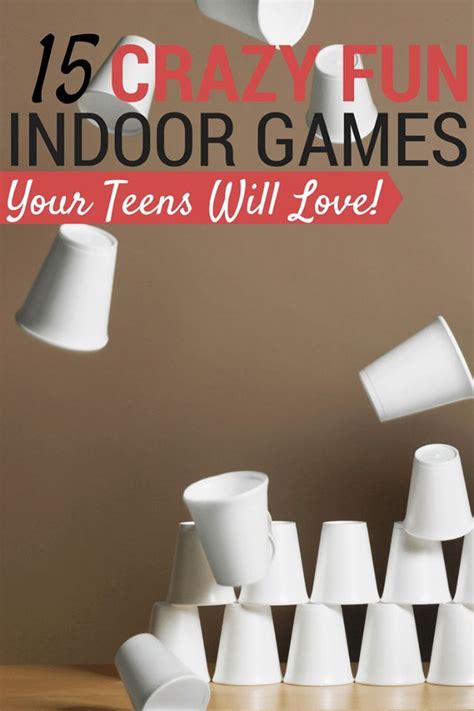 These indoor games for teens are perfect for entertaining a group of teenagers! Better yet, you ...