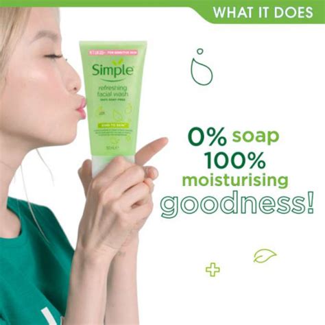 Simple Refreshing Facial Wash