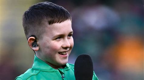 Mack Hansen hails Stevie Mulrooney's rendition of Ireland's Call as he ...