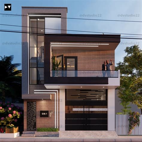 Pin by Nasser on Front Elevation | House paint design, House design, House elevation