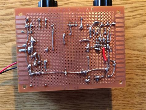 First project on a protoboard - how'd I do? : r/electronics