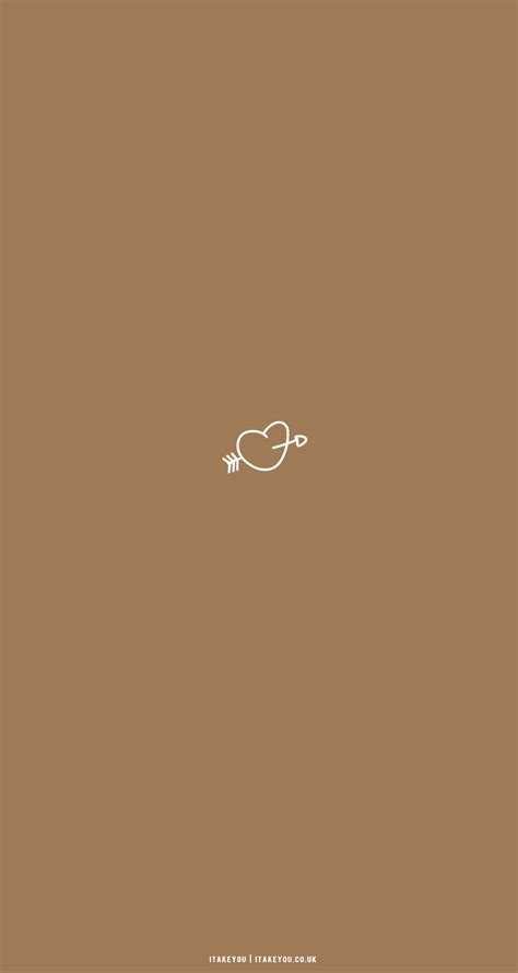 Share more than 52 brown heart wallpaper - in.cdgdbentre