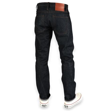 Raw Denim Straight Jeans - J. Reid Menswear