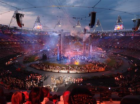 London 2012 Olympic Opening Ceremony - National Flag & Display - NYC