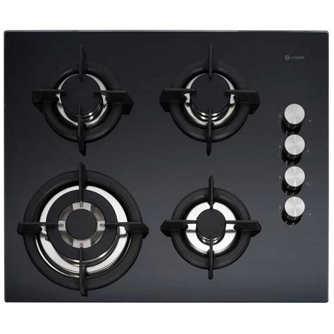 Caple Black Gas-On-Glass Hob C744G - Hobs from TAPS UK