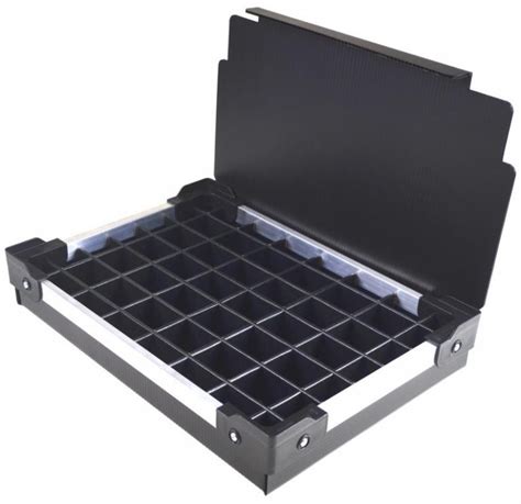 ESD Safe Component Trays For Permanent Stackable Handling