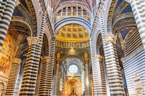 Interior of Siena Cathedral Duomo in Siena, Tuscany Italy Editorial Photo - Image of toscana ...