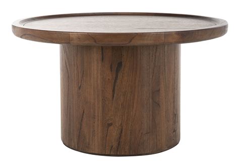 3 Round Wood Pedestal Coffee Table 2022 - wood idea bantuanbpjs