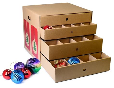 Small Cardboard Storage Drawers | Christmas decoration storage, Cardboard storage, Christmas ...