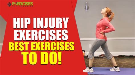 Hip Injury Exercises BEST EXERCISES TO DO! - YouTube