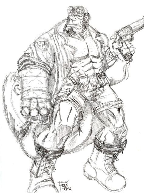 Hellboy Sketch