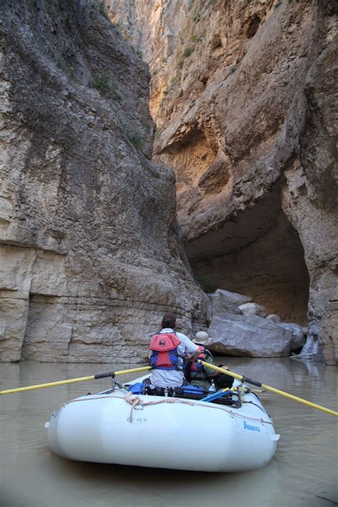 Whitewater rafting in Santa Helena Canyon in Big Bend National Park. #BigBend #NationalPark # ...