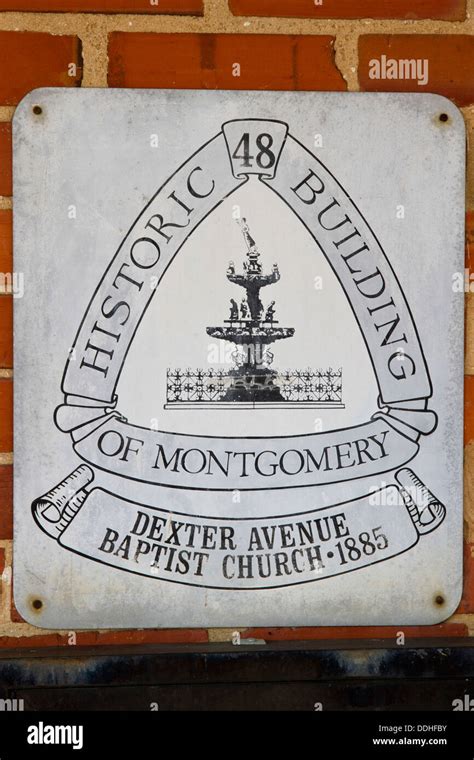 The Dexter avenue King Memorial Baptist church, where Martin Luther ...