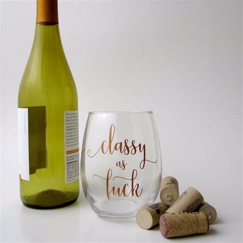 Curse-Word Wine Glasses | POPSUGAR Family