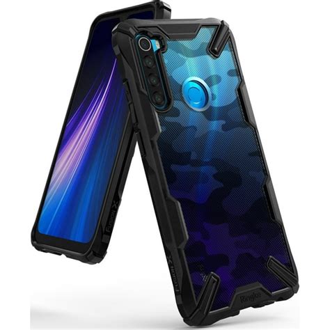 Xiaomi Redmi Note 8 Case, Xiaomi Redmi Note 8 Cover, Ringke [Fusion X Design] - Camo Black ...