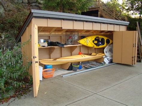 Storage | Kayak storage, Shed storage, Kayaking