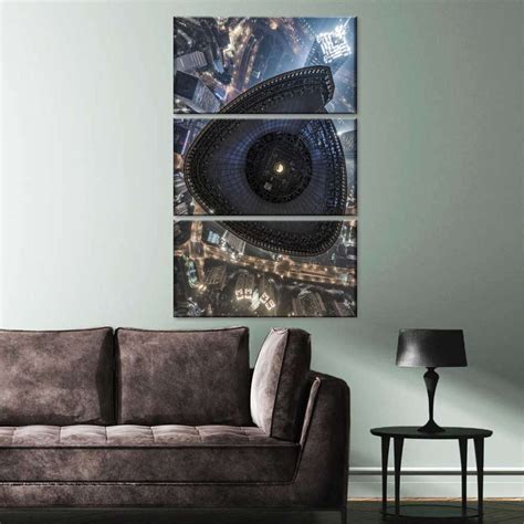 Shanghai Lujiazui At Night Wall Art | Photography