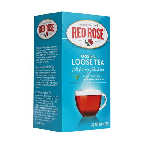 Red Rose Original Loose Tea - 8 oz (6-Pack)