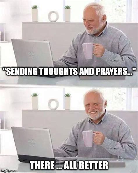 Shooting Thoughts And Prayers Meme