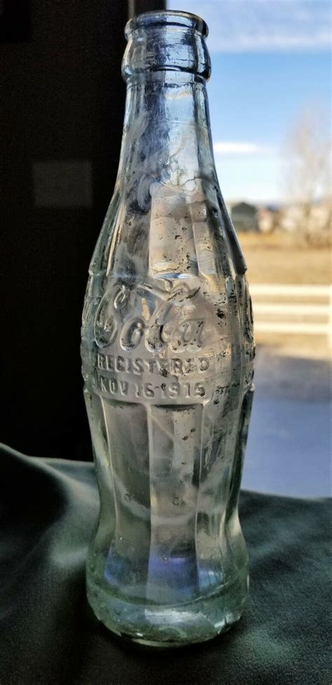 Vintage Clear Coca Cola Bottle Nov. 16, 1915 -- Antique Price Guide ...