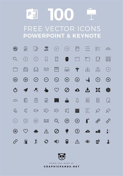 100 Free Universal Icons for PowerPoint and Apple Keynote | Powerpoint icon, Powerpoint, Free ...