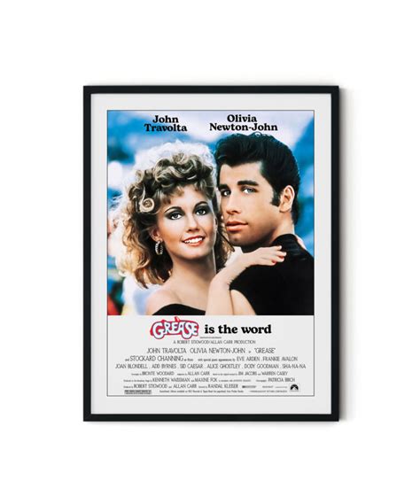 Grease Movie Poster - Duwart - Original Movie Poster