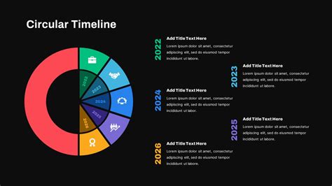 Circular Timeline PowerPoint Template