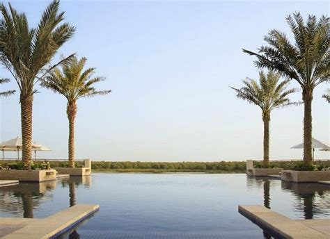 Infinity Pool at Anantara Eastern Mangroves Hotel & Spa, Abu Dhabi ...