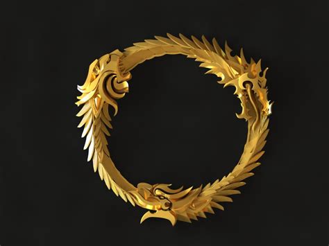 The Elder Scrolls Online Logo Gold by Worldofjewelcraft on DeviantArt