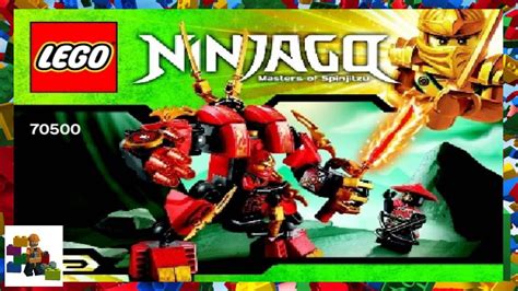 LEGO instructions - Ninjago - 70500 Kai's Fire Mech - YouTube