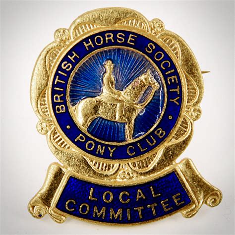 Badge of the Horse Society & Pony Club – Antiques & Books