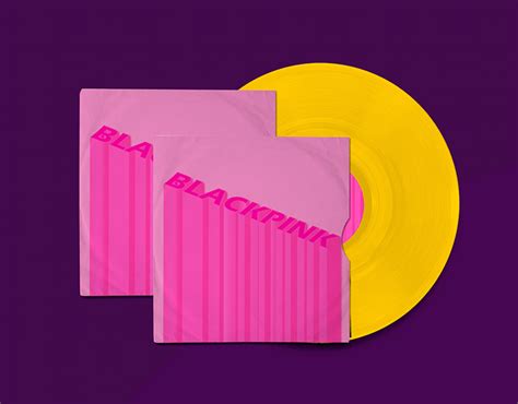 blackpink | vinyl record :: Behance