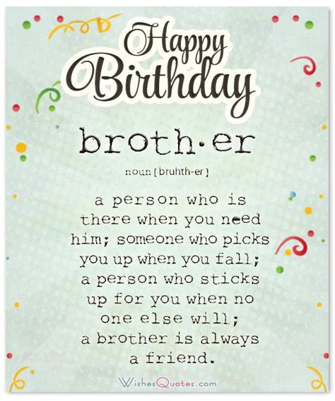 100+ Heartfelt Birthday Wishes For Brother By WishesQuotes | Brother ...