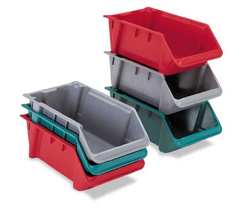 SH1811-7PSM LewisBins Plastic Storage Hopper Front Storage Bins - Correct Products