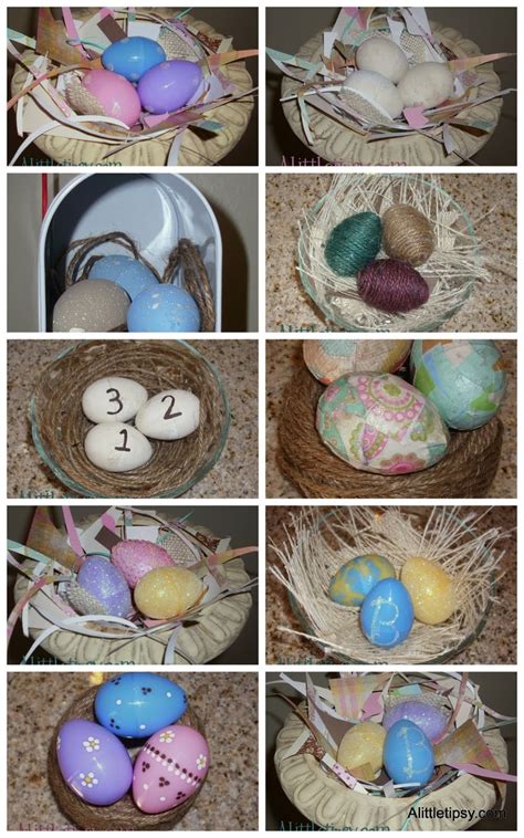 11 Ways to Decorate Plastic Easter Eggs - A Little Tipsy | Plastic ...