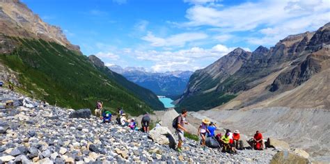 Lake Agnes and Plain of Six Glaciers-Trail • Hiking Trail ...