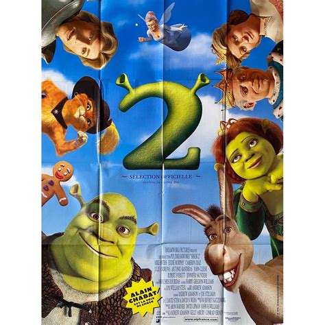 SHREK 2 French Movie Poster - 47x63 in. - 2004