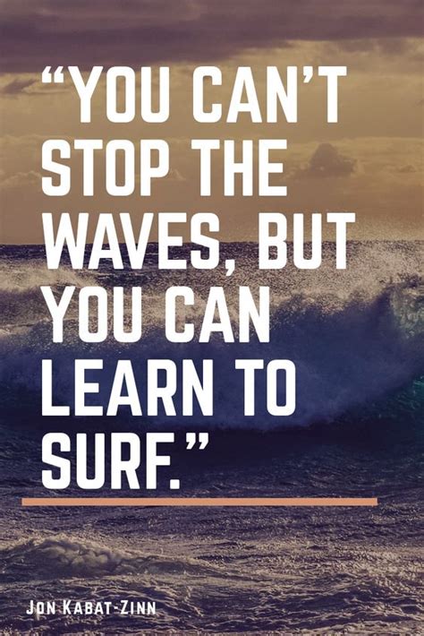 waves inspirational anxiety quote | girlterestmag