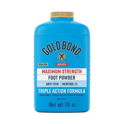 Gold Bond Medicated Maximum Strength Foot Powder - Shop Foot Care at H-E-B