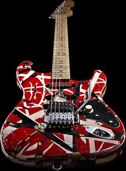 EVH Eddie Van Halen Frankenstein Replica Guitar | zZounds