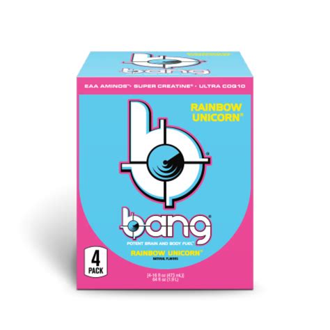 Bang® Rainbow Unicorn Energy Drink, 4 ct / 16 fl oz - Harris Teeter