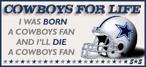 My Husband the die hard Dallas Cowboys fan! | Dallas cowboys, Dallas cowboys cheerleaders ...